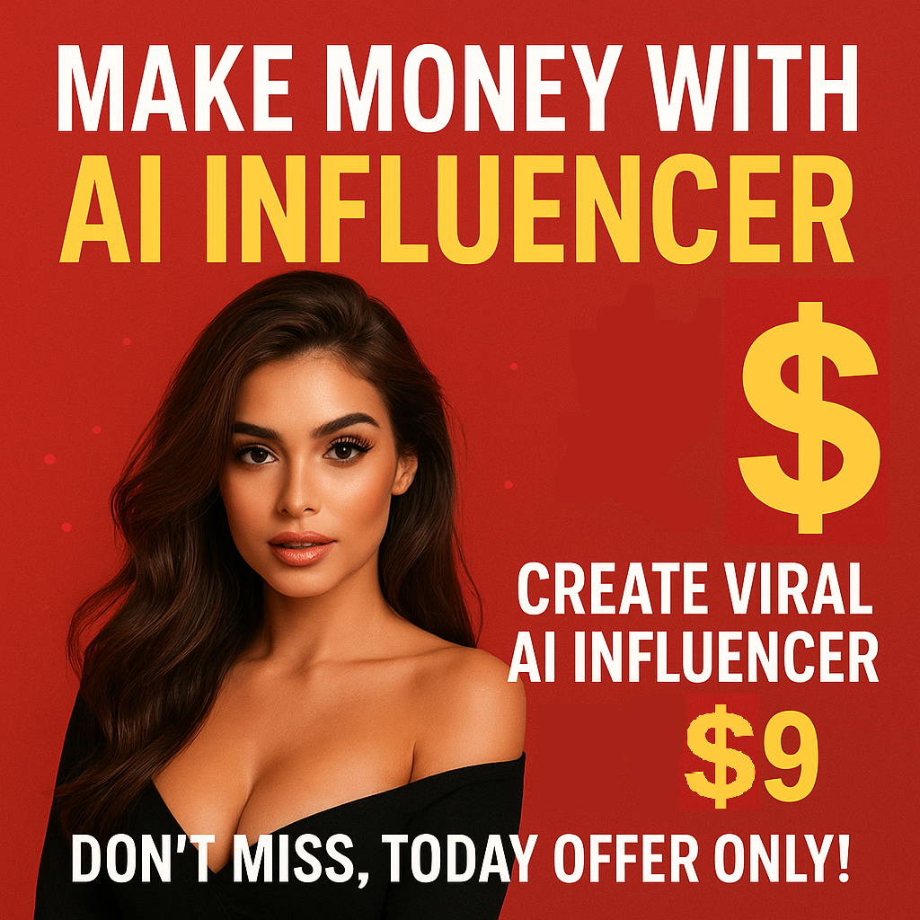 AI Influencer Secrets: How to Build, Grow & Monetize Your Digital Influence