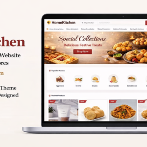 HomeKitchen – Homemade Food Delivery Website