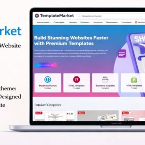 TemplateMarket – Website Templates Marketplace Website