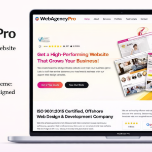 WebAgencyPro – Web Design Agency Website