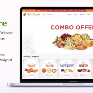 NutriStore – Dry Fruits Ecommerce Website