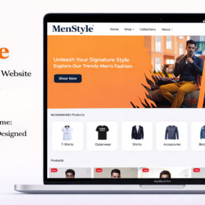 MenStyle – Men’s Fashion Ecommerce Website