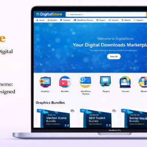 DigitalStore – Digital Products Ecommerce Website