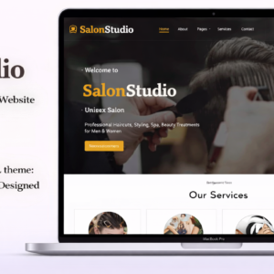 SalonStudio – Unisex Salon Business Website