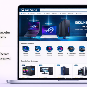LapWorld – Computer & Laptop Ecommerce Website