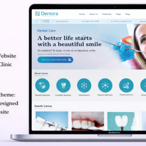 Dentora – Multispecialty Dental Clinic Website