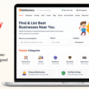 BizDirectory – Business Listing Website
