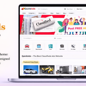 QuickAds – Classified Listing Website