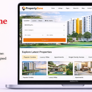 PropertyZone – Real Estate Property Listing Website